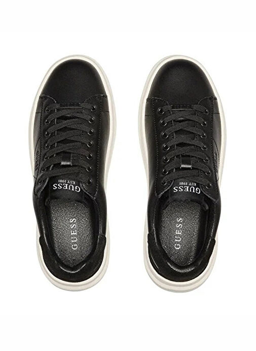 Guess Siyah Kadın deri Sneaker FLPVIBSUE12-BLACK - Görsel 4
