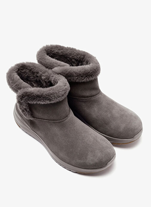 Skechers Gri Kadın Süet Bot 144775 DKTP - Görsel 4