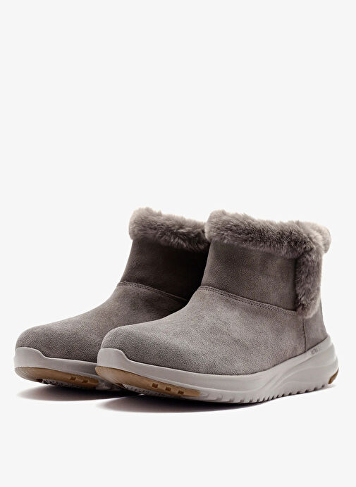 Skechers Gri Kadın Süet Bot 144775 DKTP - Görsel 5
