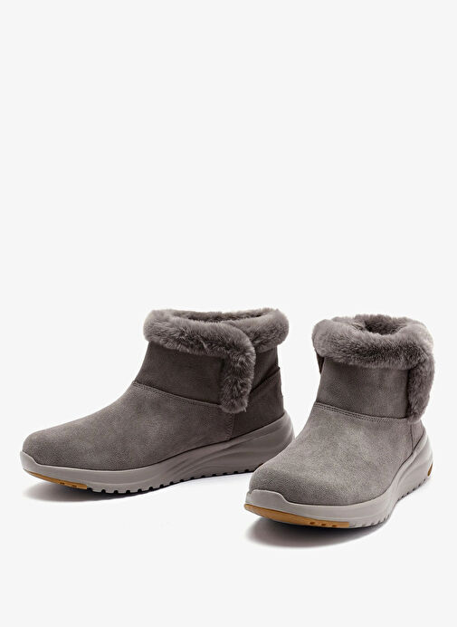 Skechers Gri Kadın Süet Bot 144775 DKTP - Görsel 6