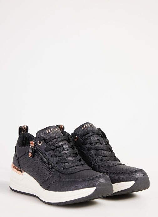 Skechers Siyah Kadın Sneaker 177336 BLK - Görsel 4
