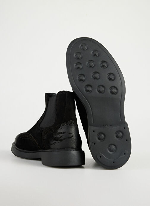 Divarese Siyah Erkek Deri Bot 17-134-5FW - Görsel 5