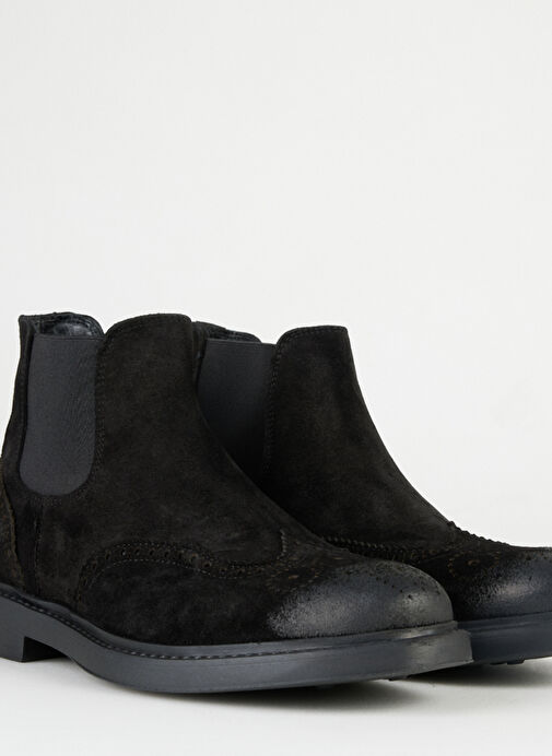 Divarese Siyah Erkek Deri Bot 17-134-5FW - Görsel 6