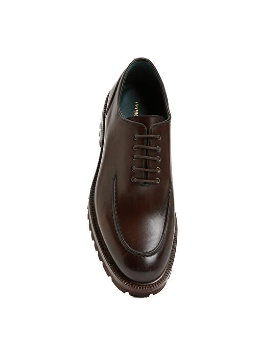 George Hogg Kahverengi Erkek Deri Klasik Ayakkabı 15-51 - Görsel 5