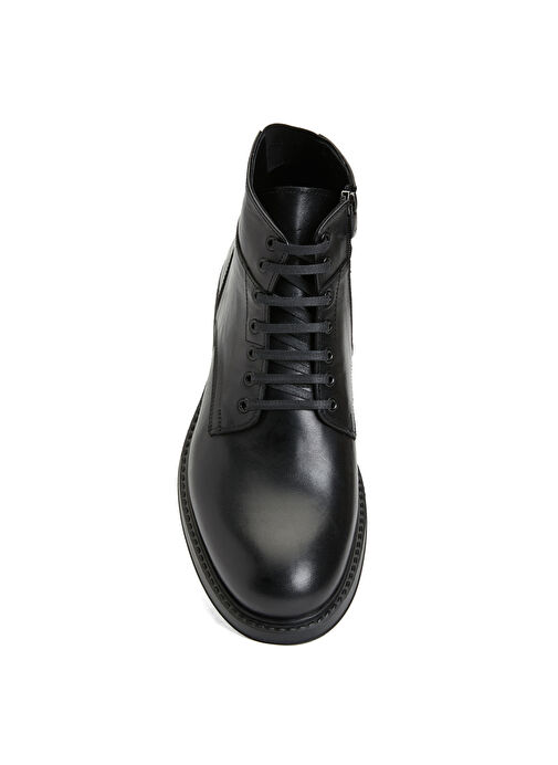 Divarese Siyah Erkek Deri Bot 17-09-5FW - Görsel 5