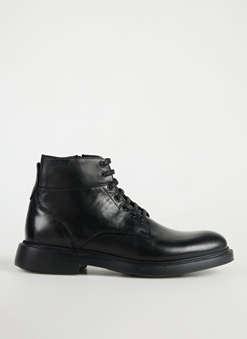 Divarese Siyah Erkek Deri Bot 17-09-5FW - Görsel 13