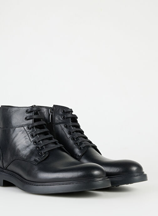 Divarese Siyah Erkek Deri Bot 17-09-5FW - Görsel 17