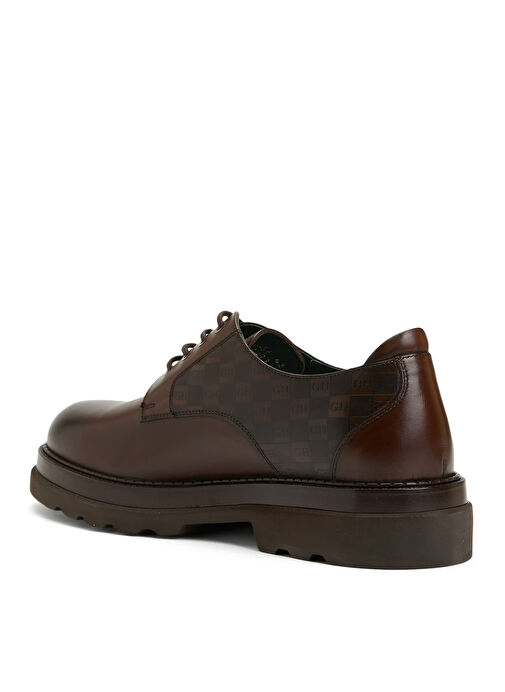 George Hogg Kahverengi Erkek Deri Klasik Ayakkabı 174-56-5FW - Görsel 4