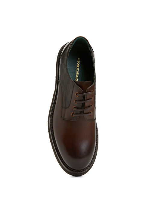 George Hogg Kahverengi Erkek Deri Klasik Ayakkabı 174-56-5FW - Görsel 5