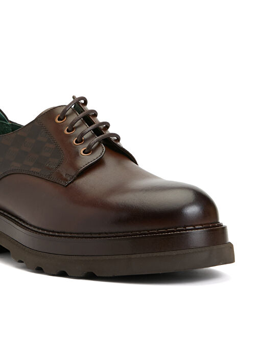 George Hogg Kahverengi Erkek Deri Klasik Ayakkabı 174-56-5FW - Görsel 7