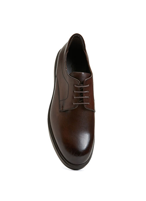 Divarese Kahverengi Erkek Deri Klasik Ayakkabı 341-15 - Görsel 5