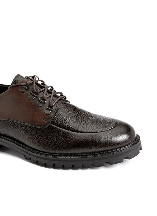 George Hogg Kahverengi Erkek Deri Klasik Ayakkabı 15827 - Görsel 7