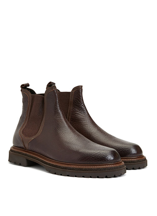 Divarese Kahverengi Erkek Deri Bot HLDT1-5FW - Görsel 3