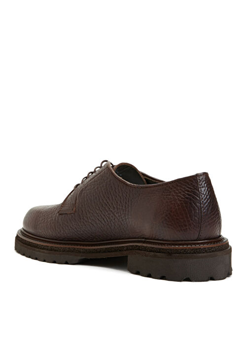 Divarese Kahverengi Erkek Deri Klasik Ayakkabı DVHLA1-5FW - Görsel 4
