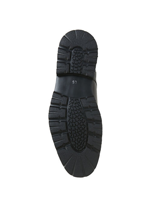 George Hogg Siyah Erkek Deri Klasik Ayakkabı 138-26-5FW - Görsel 6