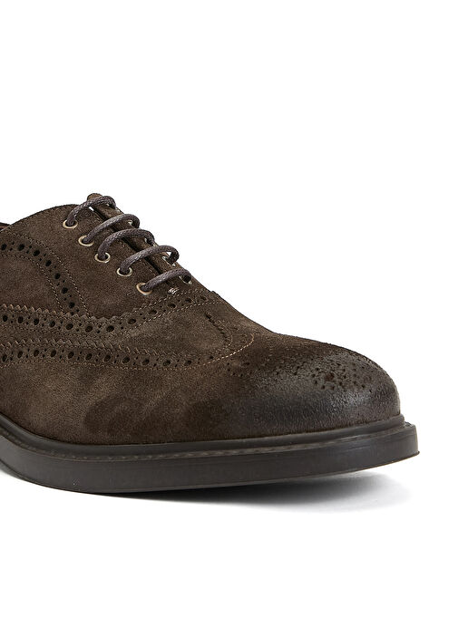 Divarese Kahverengi Erkek Süet Klasik Ayakkabı 17131-S-5FW - Görsel 7