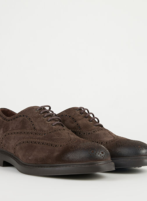 Divarese Kahverengi Erkek Süet Klasik Ayakkabı 17131-S-5FW - Görsel 17