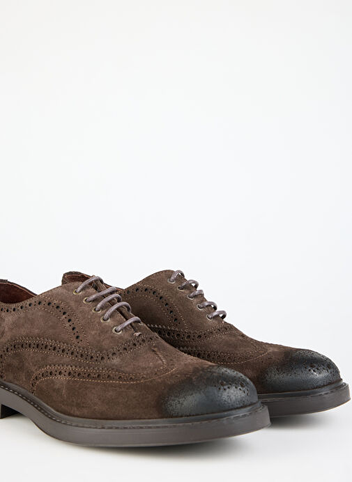 Divarese Kahverengi Erkek Süet Klasik Ayakkabı 17131-S-5FW - Görsel 12