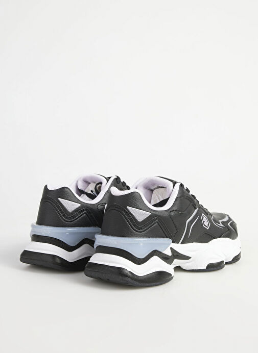 Lumberjack Siyah-Beyaz Kadın Sneaker A10178346612010 - Görsel 4