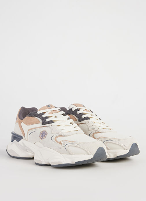 Lumberjack Lumberjack Bej-Gri Kadın süet Sneaker A10187649812010 | Boyner Bej - 3. görsel