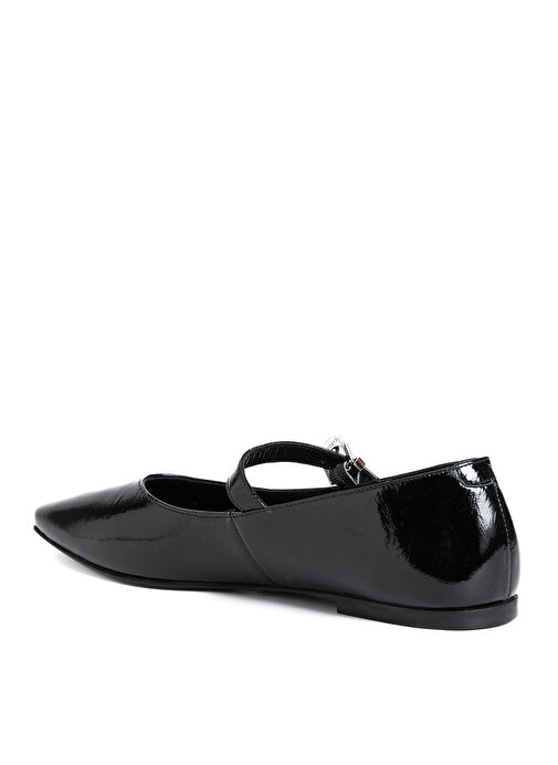 Divarese Bordo Divarese Deri Kadın Babet DVULK1-5FW