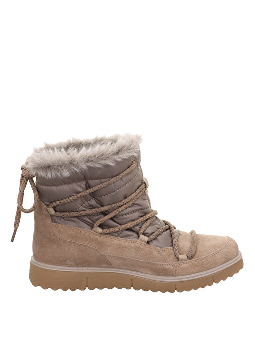 Legero Bej Kadın Süet Kar Botu 2-000339 - Görsel 3