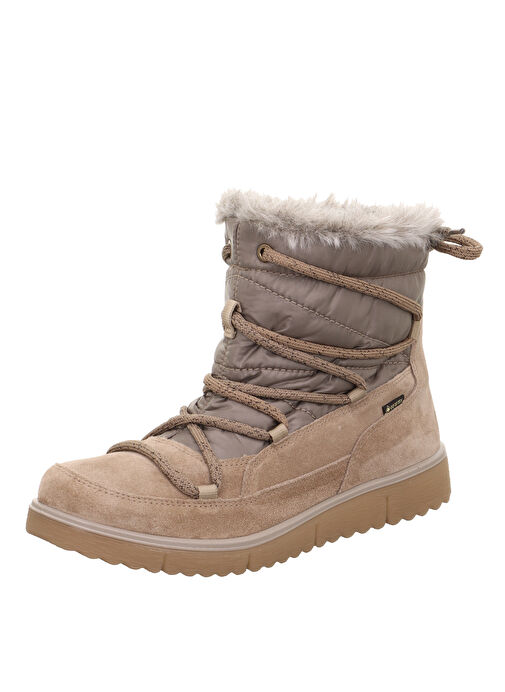 Legero Bej Kadın Süet Kar Botu 2-000339 - Görsel 4