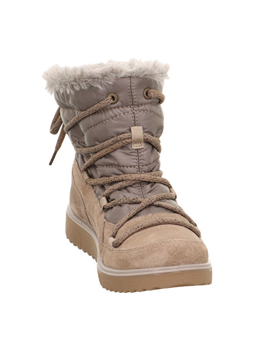 Legero Bej Kadın Süet Kar Botu 2-000339 - Görsel 5