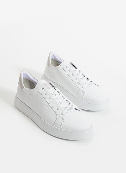 Hammer Jack Beyaz Erkek Deri Günlük Ayakkabı 102 23040 - Görsel 3