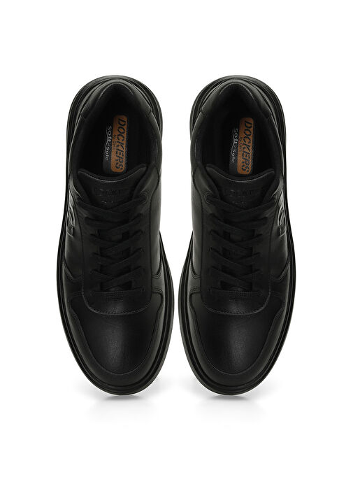 Dockers By Gerli Siyah Erkek Deri Günlük Ayakkabı 237022 4PR - Görsel 5