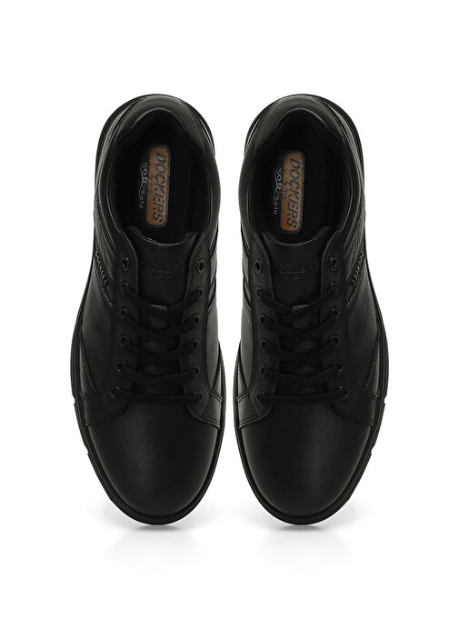 Dockers By Gerli Siyah Erkek Deri Günlük Ayakkabı 237231 4PR - Görsel 5