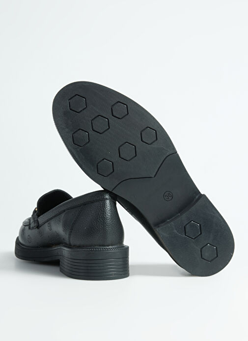 Pierre Cardin Siyah Kadın Loafer PC-54117 - Görsel 5