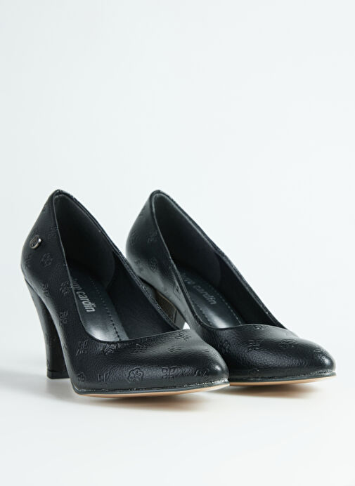 Pierre Cardin Siyah Kadın Topuklu Ayakkabı PC-52228 - Görsel 6