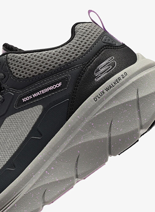 Skechers 150089 LGMT DLUX WALKER 2.0 - RAİN Gri Kadın Bot - Görsel 7