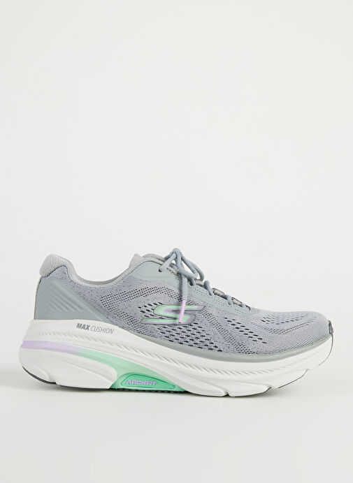 Skechers 128941 GYMN MAX CUSHİONİNG ARCH FİT Gri Kadın Koşu Ayakkabısı - Görsel 2