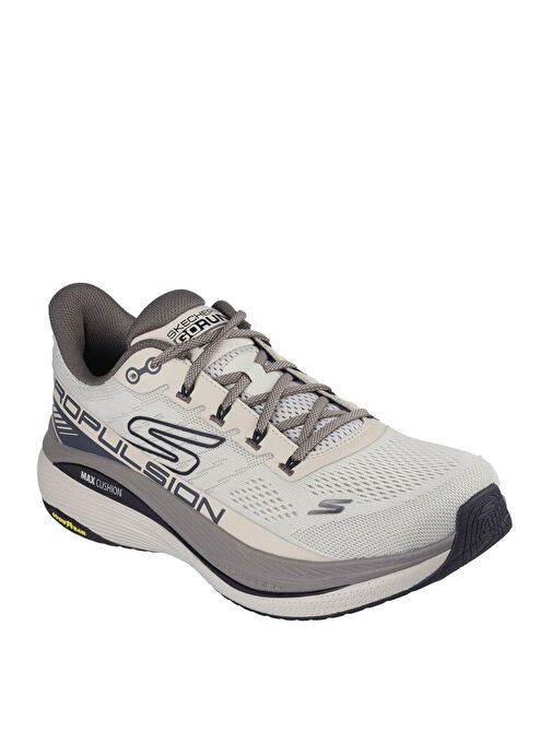 Skechers 220509 TPE MAX CUSHİONİNG PROPULSİO Bej Erkek Koşu Ayakkabısı - Görsel 5
