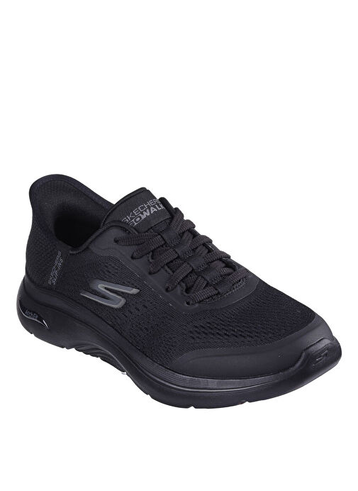 Skechers 125319 BBK GO WALK ARCH FİT 2.0 - V Siyah Kadın Yürüyüş Ayakkabısı - Görsel 5