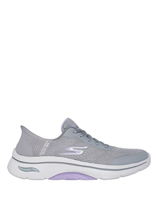 Skechers 125319 GYLV GO WALK ARCH FİT 2.0 - Gri Kadın Yürüyüş Ayakkabısı - Görsel 2