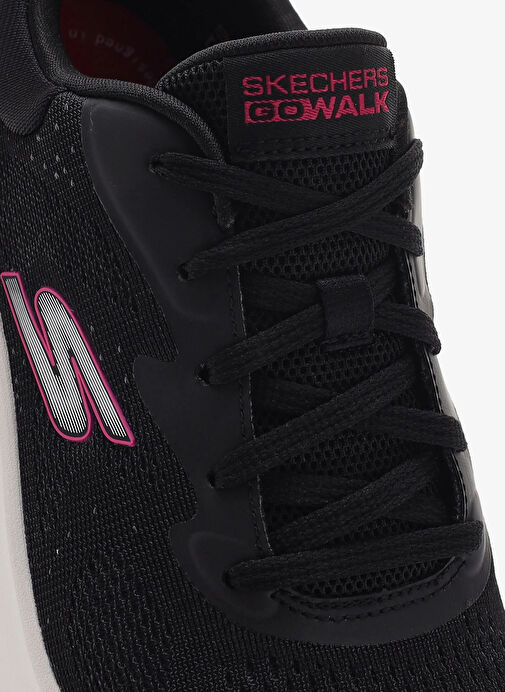 Skechers 125053 BKW GO WALK MAX WALKER - VEA Siyah Kadın Yürüyüş Ayakkabısı - Görsel 9