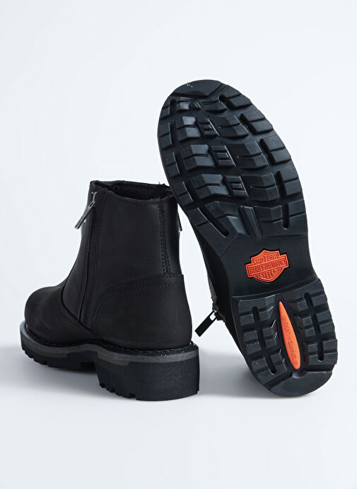 Harley Davidson Siyah Erkek Deri Bot WINSLOW 5 - Görsel 5