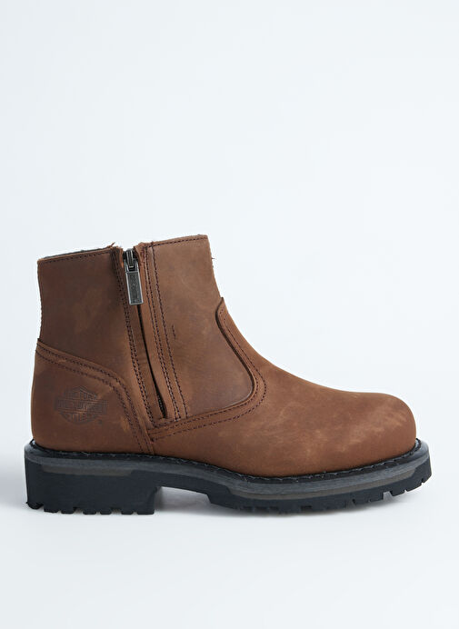 Harley Davidson Koyu Kahverengi Erkek Deri Bot WINSLOW 5 - Görsel 7