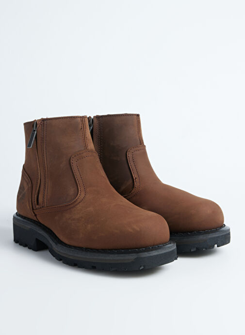 Harley Davidson Koyu Kahverengi Erkek Deri Bot WINSLOW 5 - Görsel 8