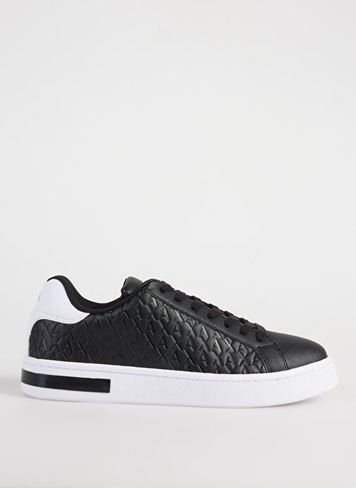 Armani Exchange Siyah - Beyaz Erkek Sneaker XM000140 - Görsel 2