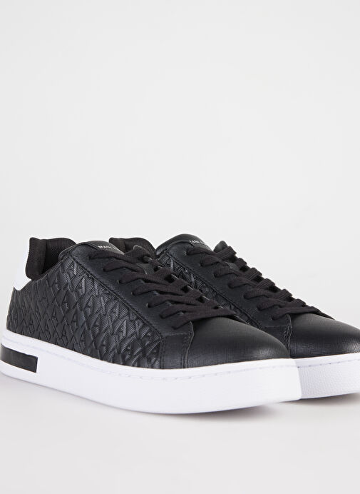 Armani Exchange Siyah - Beyaz Erkek Sneaker XM000140 - Görsel 6