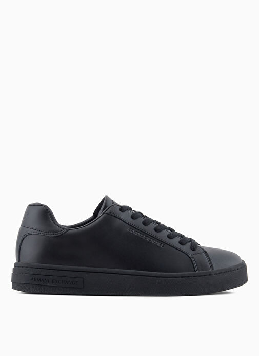 Armani Exchange Siyah Erkek Deri Sneaker XM000141 - Görsel 2