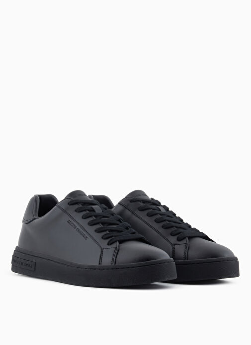 Armani Exchange Siyah Erkek Deri Sneaker XM000141 - Görsel 3