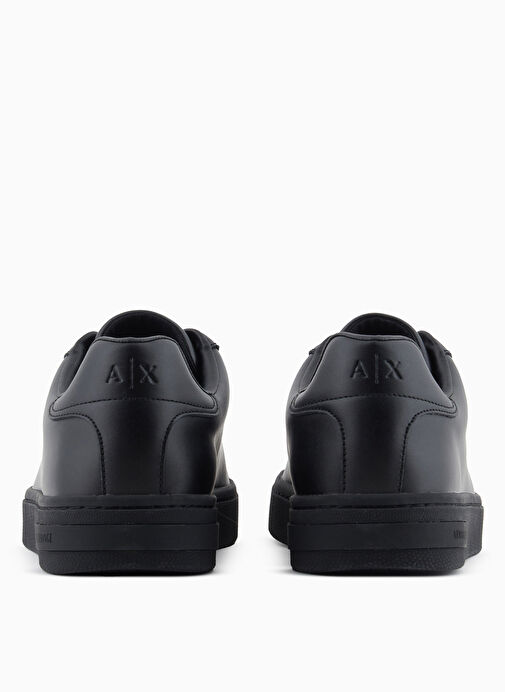 Armani Exchange Siyah Erkek Deri Sneaker XM000141 - Görsel 6