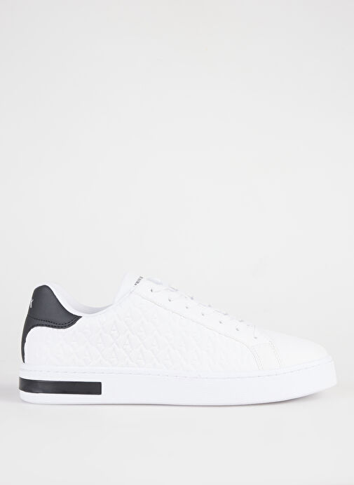 Armani Exchange Beyaz - Siyah Erkek Sneaker XM000140 - Görsel 2
