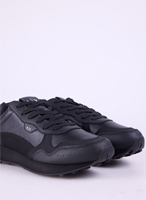 Armani Exchange Siyah Erkek Sneaker XUX205 - Görsel 6