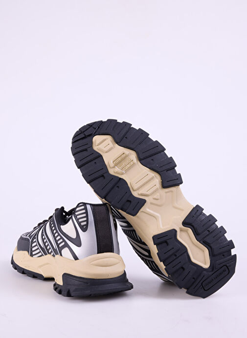 Armani Exchange Siyah-Beyaz Erkek Sneaker XUX238 - Görsel 5